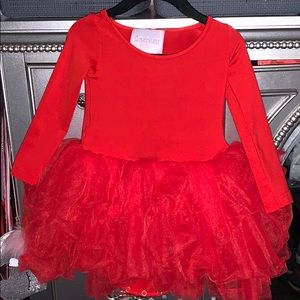 Red tutu leotard